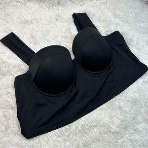 Torrid • Black buster underwire bikini top • Size 4
